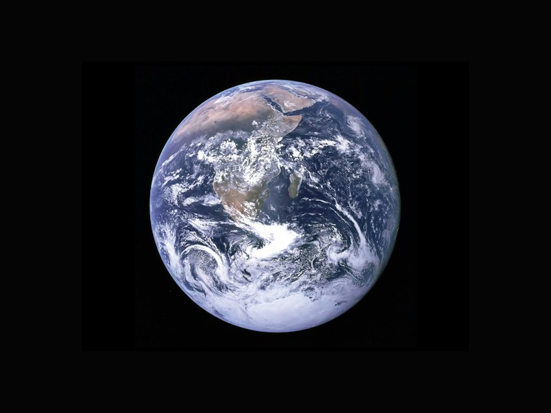 Earth Atmosphere and Ozone Layer from Space